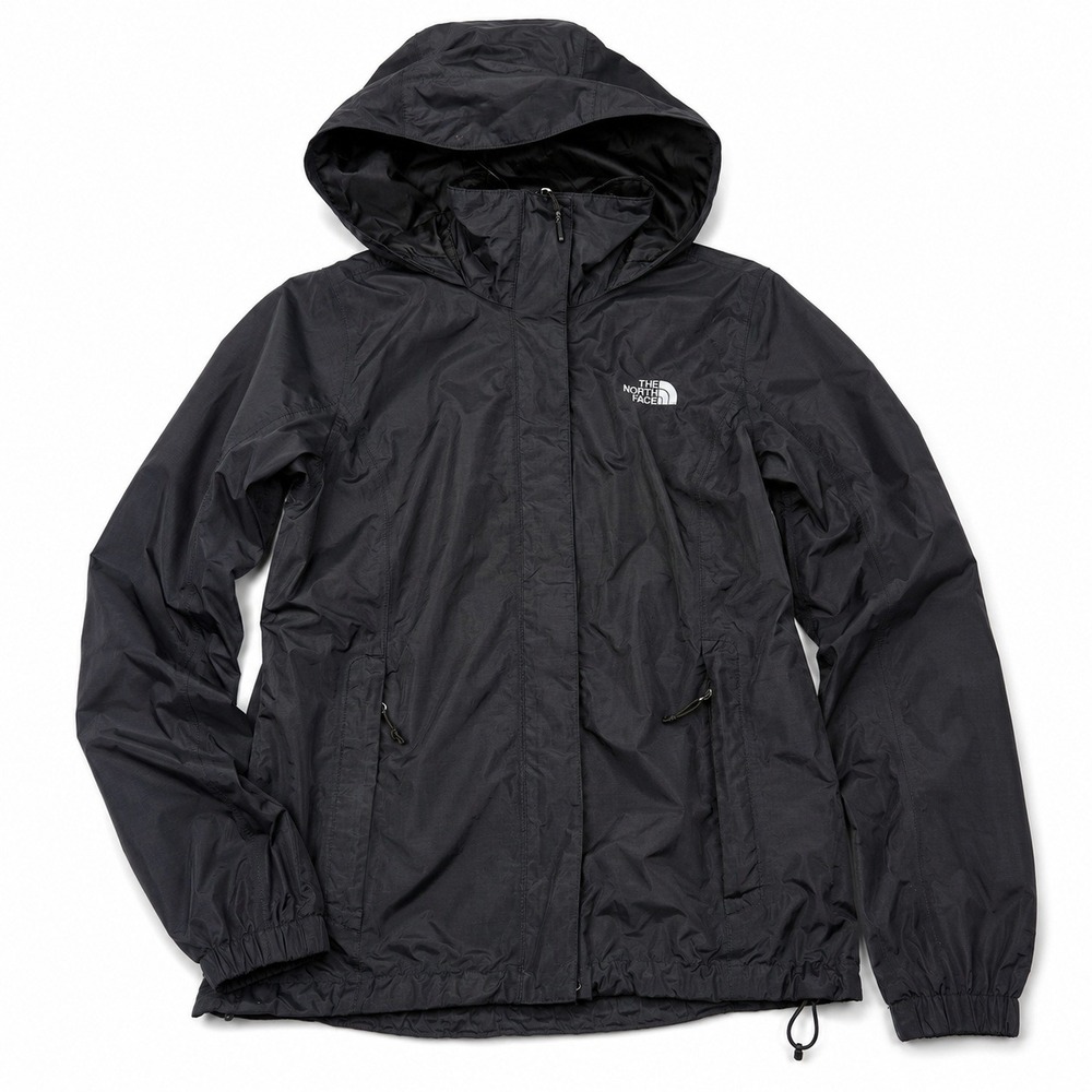 The North Face Womens Resolve 2 DryVent Rain Jacket Black Small NF0A2VCU